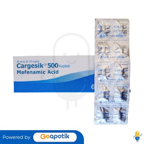 Cargesik 500 mg: Obat Apa Itu?